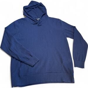Men's Blue Hoodie Sweater